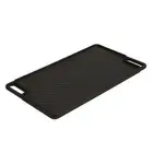 Cast Iron Griddle Plate Rectangular Double Sided BBQ Frying Pan Outdoor BBQ XG