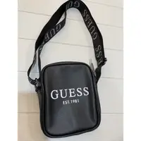 在飛比找蝦皮購物優惠-美國 GUESS 手機包 小方包 女生 男生 中性 小包 黑