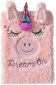 Notebooks Sequin Unicorn Planner Office School Diary Notebook Stationery 80 A5 Notebooks1PC Paper (Color : Pink, Size : A5)