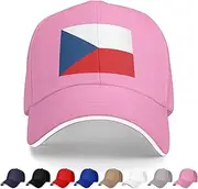 [Generic] National Emblem of Czech Baseball Cap Czech Trucker Dad Hat for Men Women Outdoor Sport Running