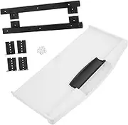 JECOMPRIS Under Desk Sliding Keyboard Tray Ergonomic Plastic Keyboard Holder with Smooth Slide Out Design for Home Office Enhances Productivity and Reduces Wrist Strain