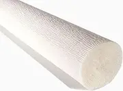 Crepe Paper Roll, Heavy Italian 180 g, 1.2sqm, 1.2sqm, White