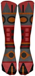 [XMKWI] Aztec Background Unisex Winter Athletic Crew Sock Stocking Comfort Compression Socks
