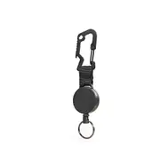Retractable Keychain Key Ring ID Badge Holder Metal with Steel Wire Multitool Carabiner Clip Name Tag Card Holders Stationery