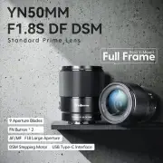 YONGNUO YN50mm F1.8S DF DSM Full Frame Large Aperture Lens AF MF fr Sony E Mount