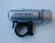 Bike Bicycle 5 LED Power Beam Front Head Light Headlight Torch Lamp silver