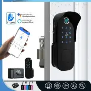 Tuya Fingerprint Door Lock Waterproof Outdoor Gate Bluetooth TT Lock Wifi Smart