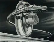 Streamliner [retro futurism] : Arthur Radebaugh : Archival Art Print