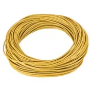24AWG 24 Gauge Stranded Hook-Up Wire PVC Tinned Copper Wire 30m/100ft Yellow
