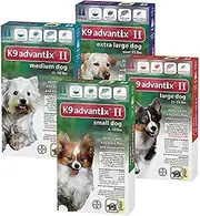 Bayer K9 Advantix II Flea & Tick Control Treatment, 2 Month Supply