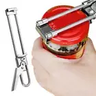 Adjustable Steel Opener for Jars Cans Bottles with Fast and Easy Grip Lot W I6L9