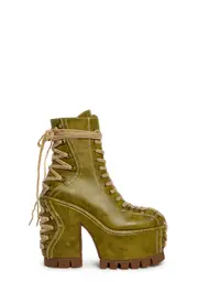 [Dolls Kill] Woodland Lucid Dream Corset Boots (Fairfax)
