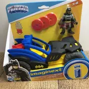 Imaginext DC Super Friends Batman & Rally Car New in Box