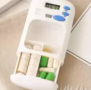 New Hot Smart Countdown Timer Reminder Closed Tablet Case Compartment Electronic