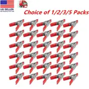 1-40 Pcs 2" inch Heavy Duty Metal Spring Clamps Small Tool Clip Jaw Opening