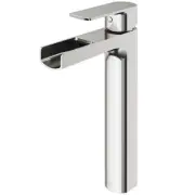 Vigo VG03026 Nickel Amada 1.2 Gpm Single Hole Lavatory Faucet