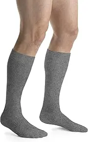 Jobst Unisex ActiveWear Knee High Socks - 20-30 mmHg Steel Gray Small Reg 7515506