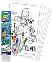 Crayola Minecraft Poster Pages