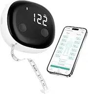 Tape Measure For Body, Digital Measuring Tape Body with Smart Bluetooth for Body Fat Monitor/Muscle Gain, Tape Measure with App Connection Tracking for Pregnant, Women, Man, Baby and Pet (Inches & CM)