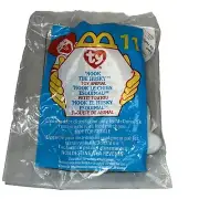 1999 McDonalds Happy Meal TY Nook The Husky Teenie Beanie Baby Plush Toy # 11