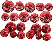 MUCKLILY 1set Motorcycle Bolt Covers Decorative Engine Cap Easy Installation Fit for Various Models Stylish Design for Enhanced Appearance