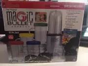 The Original Magic Bullet 17 Piece Hi-Speed Blender-Mixer System Complete NIB
