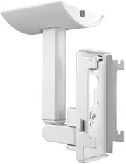 Space-Saving Bracket for Home Speaker Wall Mount for Ceiling Mounting Accessories for Large Surround Sound Speaker Durable White/Black Compatible (White)