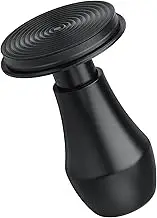 Normcore Coffee Tamper with Base Ripple 53.3 mm - Titanium PVD Coating - Barista Stamp with 15 lb / 25 lb / 30 lbs Contact Pressure - Aluminium Handle Mat (Diameter 53.3 mm)