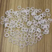 120pcs White Keyboard Keycap Rubber O-Ring Dampeners Cherryy MX Key Cap