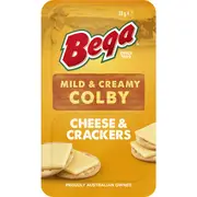 Bega Colby Cheese & Crackers 38g