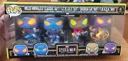 Funko Spider- Man/Miles Morales Blacklight GamerVerse 4pk