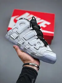 在飛比找Yahoo!奇摩拍賣優惠-Nike Air More Uptempo“White Me