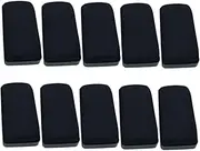TOGEVAL 10PCS Whiteboard Erasers Small Dry Erase Board Cleaners for Classroom Office Versatile Chalkboard Erasers Robust Construction Easy to Clean and Maintain