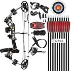 Bow Archery Sets - Right Hand Archery Compound Bows 30-70 Lbs Draw Weight