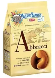 Mulino Bianco Abbracci Breakfast Italian Cookies 12.3oz (PACKS OF 12)