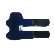Catzon Breathable Finger Splint Built-in Aluminum Support for Pain Relief Knuckle Fixation-Blue