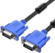 VGA Cord for Computer Monitor - VGA Video Cable Anti-Interference Video Cable for Monitor,Wear-Resistant Monitor Cord Computer Cords for Monitors Projectors Laptops