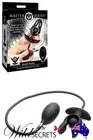 NEW Master Series Dark Pearl Inflatable Remote Controllable Vibrating Butt Plug