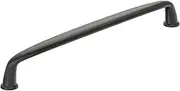 [Amerock] Kane 8-13/16 inch (224mm) Center-to-Center Black Bronze Cabinet Pull, BP53809BBR