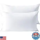 Organictune Pillow Cases King Size Set of 2 Microfiber Pillowcases Shrinkage