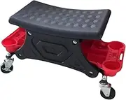Okiyakusama Mechanic Stool,Garage Stool,Tool Tray Storage,Workshop Creeper Garage Shop Seat Roller Mechanic Chair Rolling Mechanics Seat