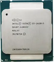 Intel Xeon E5-2620V3 E5 2620v3 E5 2620 V3 2.4 GHz Six-Core Twelve-Thread CPU Processor 15M 85W LGA 2011-3 NO Fan