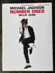 Michael Jackson Billie Jean Sheet Music Piano Vocal Guitar Brand New