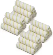 Efficient 9 Inch Shedless Roller Covers - 24 Pack Lint-Free for Smooth Finish