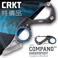 在飛比找momo購物網優惠-【CRKT】特價品 COMPANO SHEEPSFOOT 折