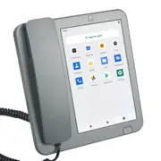 4G Call Android 10 AI visual Smart desk phone LTE 8 inch Video Telephone