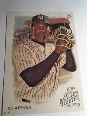 2019 Topps Allen & Ginter Jumbo 5x7 Aroldis Chapman Yankees 378 05/49