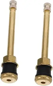 2pcs Copper Tubeless Valve Stems Replacement Kit for Trucks Buses Cars Durable Design with Easy Installation Leakproof Performance