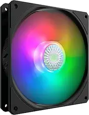 Cooler Master SickleFlow 140 ARGB Case & Cooling Fan - ARGB Motherboard Compatible, Translucent Air Balance Blades, 67 CFM, 2.25 mmH2O, 10 to 27 dBA