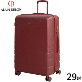 Backbager 背包族【ALAIN DELON 亞蘭德倫】29吋 皇家霧面系列旅行箱/行李箱(紅)